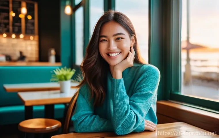 디지털 관광 마케팅 - **Image Prompt: Social Media Travel Inspiration**
    A young woman in her mid-twenties, with a warm...