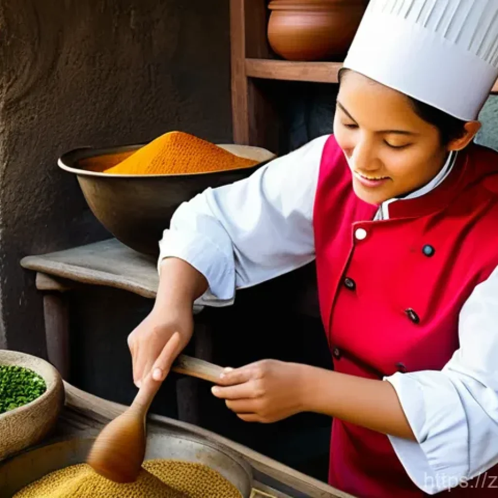 관광학 연구 사례 분석 - **Prompt 1: Cultural Immersion in a Culinary Workshop**
    "A candid, warm-toned photograph of a yo...