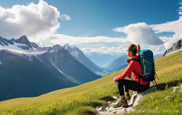 빅데이터와 관광 - **Prompt 1: Personalized Alpine Adventure**
    A young woman, approximately 28 years old, with a br...