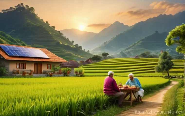 관광 산업의 법적 규제 - **Prompt: "A serene, modern traveler, mid-30s, looking thoughtfully at a holographic display project...