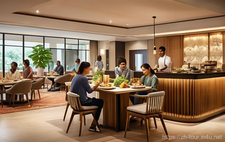 호텔 및 리조트 재무 관리 - A sophisticated, data-driven hotel manager, a woman in her late 30s, dressed in a sharp business sui...