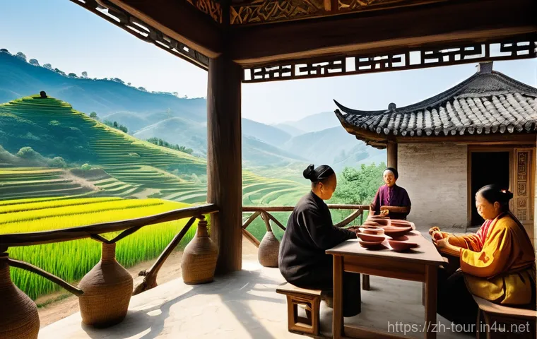 국내 관광 정책 - **Smart Tourism - Immersive Cultural Experience:**
    "A young adult, wearing sleek, modern augment...