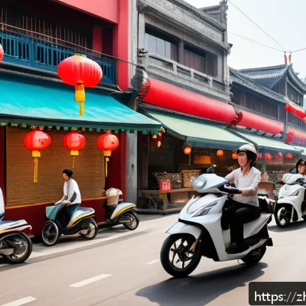 관광 비용 효과 분석 - A vibrant urban short-trip tourism scene set in a modern Chinese city with bustling streets and live...